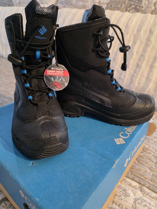 Columbia Other - Columbia Kids' Black Omni-Heat Winter Boots